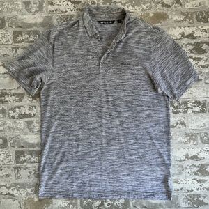 Travis Mathew Spacedye Heather Grey Polo